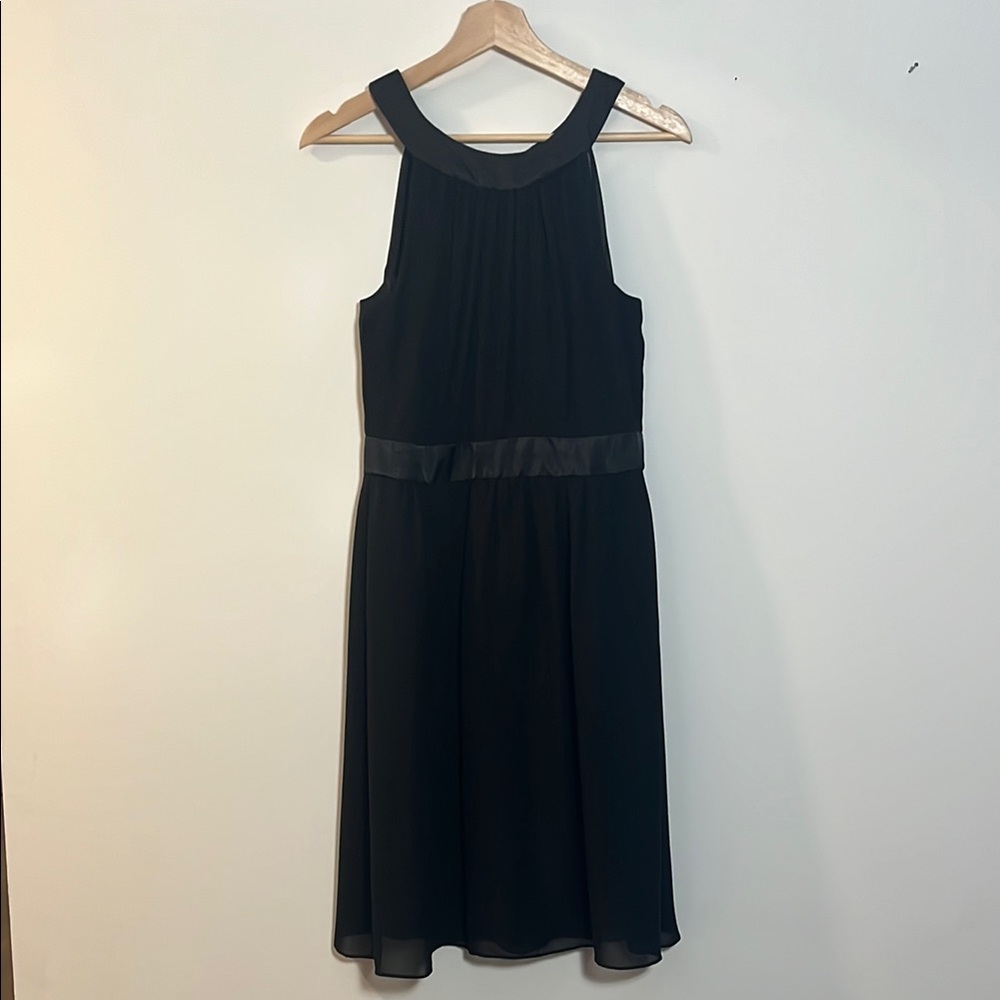 White House / Black Market Elegant Black Sleeveless Dress